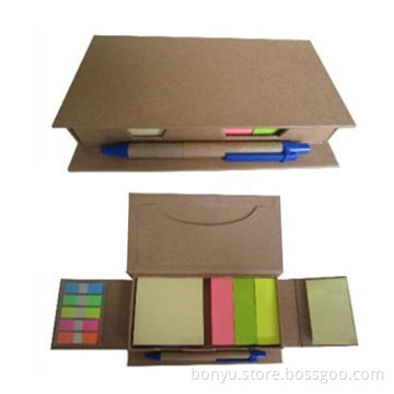 Combined notepad, use craft board as box cover, suitable for office and promotional